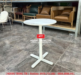 Bàn chân sắt sơn tĩnh điện mặt đá HTT01