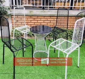Bàn ghế sắt mỹ nghệ HTT-MN03