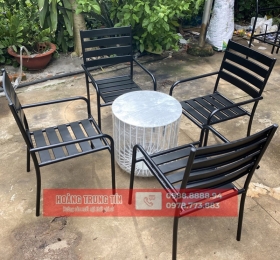 Bàn ghế sắt mỹ nghệ HTT-MN06