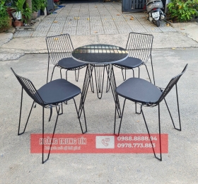 Bàn ghế sắt mỹ nghệ HTT-BGSMN15