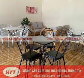 Bàn ghế sắt mỹ nghệ HTT-17
