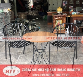 Bàn ghế sắt mỹ nghệ HTT-BGSMN19
