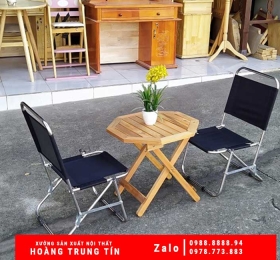 Bàn ghế xếp lưới (8) 