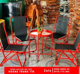 Bàn ghế xếp lưới (9) 