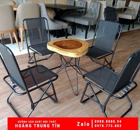 Bàn ghế xếp lưới HTT-10