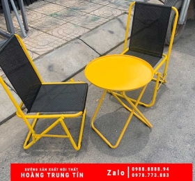 Bàn ghế xếp lưới HTT-07