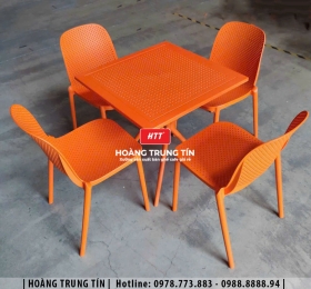 Ghế nhựa đúc nguyên khối  HTT09