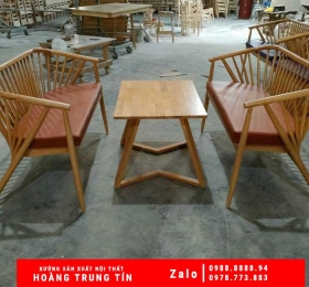 Bộ Sofa gỗ công nghiệp