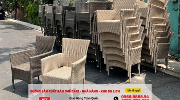 Mua bán ghế nhựa giả mây chất lượng, giá rẻ