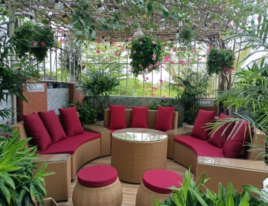 Cung cấp bàn ghế nhựa giả mây tại Nha Trang