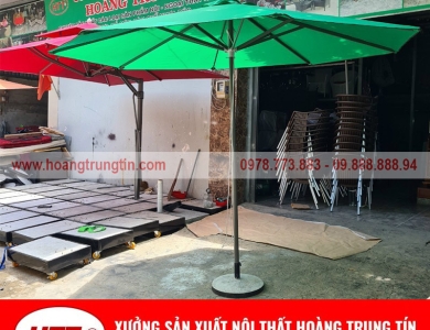 Dù che nắng thanh lý giá rẻ tại An Giang của Xưởng Hoàng Trung Tín