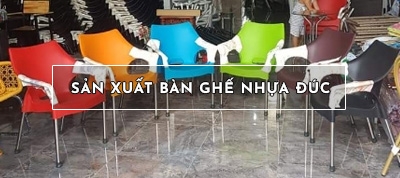 Bàn ghế nhựa đúc