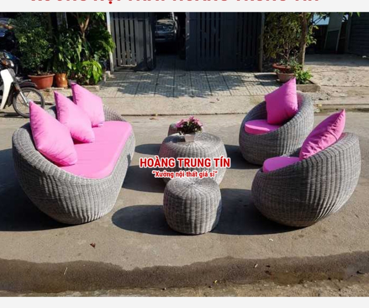 Cung cấp bàn ghế nhựa giả mây Giá Cực Rẻ