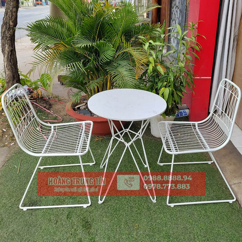 Bàn ghế sắt mỹ nghệ HTT-MN04