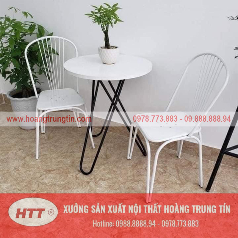 Bàn ghế sắt mỹ nghệ HTT-BGSMN18