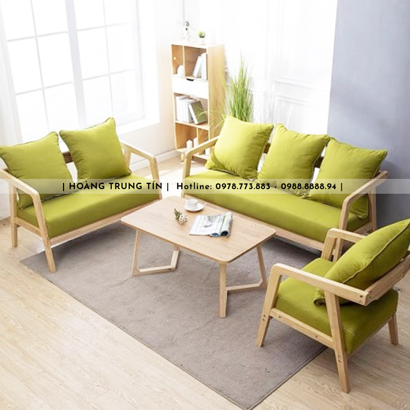 Bộ bàn ghế sofa sang trọng hiện đại