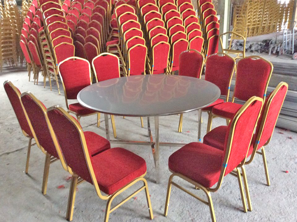 Bàn ghế nhà hàng tiệc cưới HTT-19