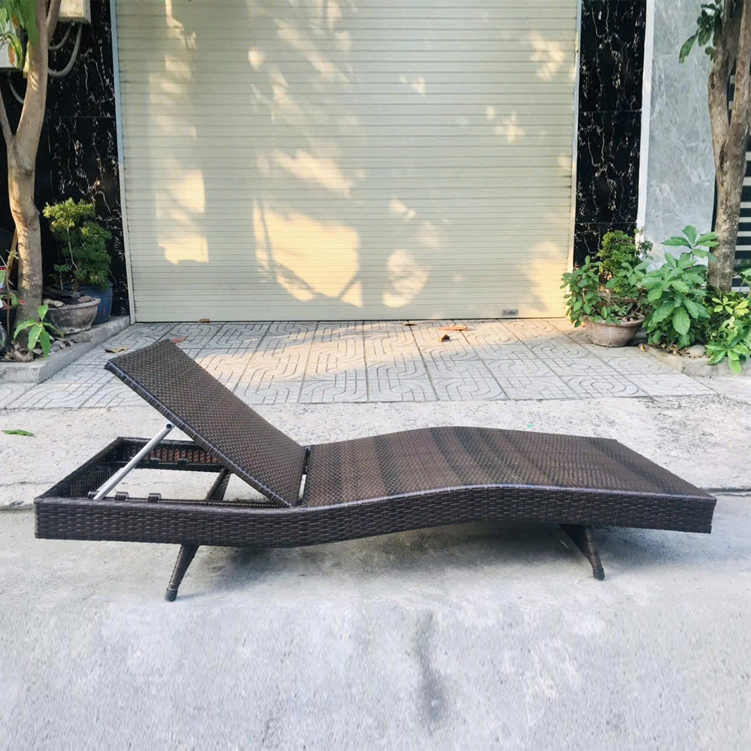 Thanh Lý Giường Tắm Nắng Nhựa Mây