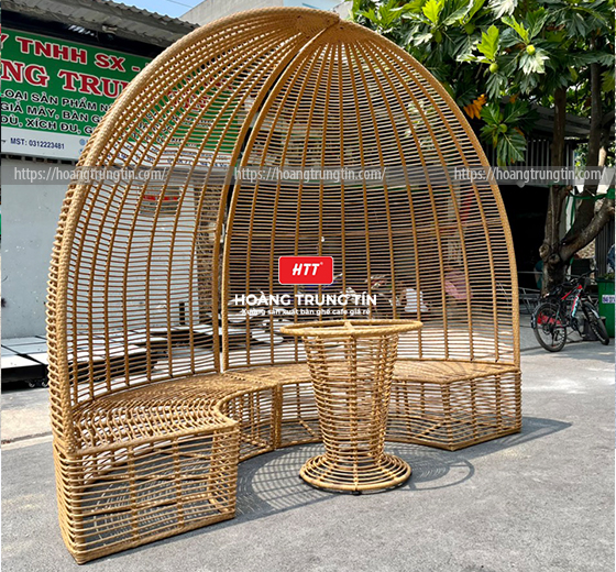 Ghế thư giãn giả mây sang trọng