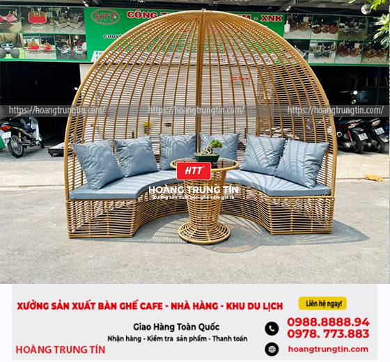 Mẫu ghế thư giãn dành cho khu du lịch