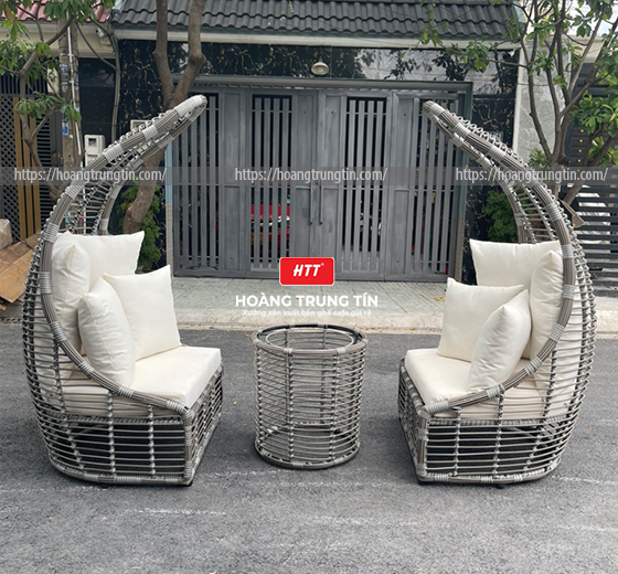 Ghế thư giãn giả mây sang trọng